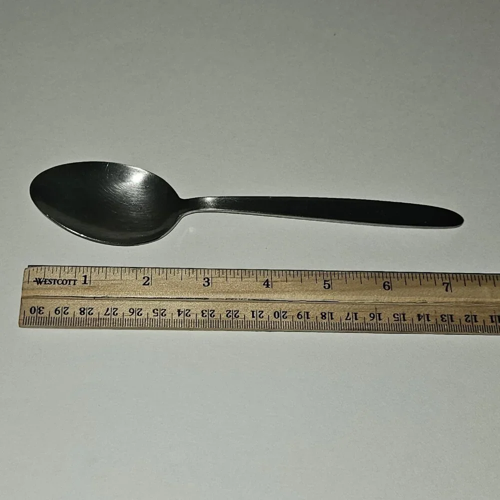 2 Stainless Steel Dessert ? Spoons Mixed Lot 7.25
